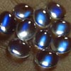 50 pcs - 3x3 mm - Round Cut - TANZANITE - Genuine Deep Blue Colour Faceted Stone Amazing Natural Blue Super Sparkle Cut